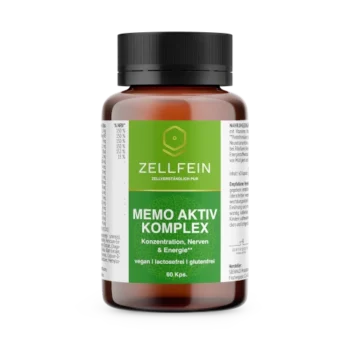 Zellfein Memo Aktiv Komplex mit Ginseng und Vitalpilzen