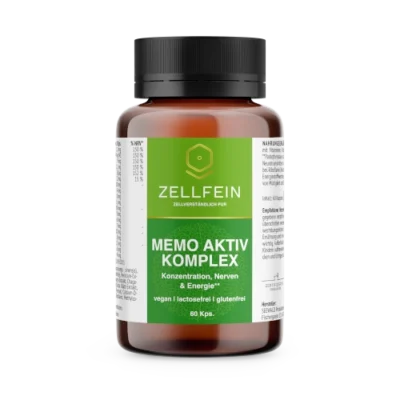 Zellfein Memo Aktiv Komplex mit Ginseng und Vitalpilzen