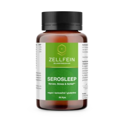 Zellfein Serosleep mit 5-HTP, Baldrian, Hopfen, Lavendel, Passionsblume