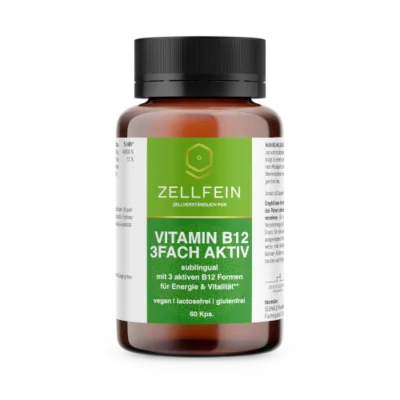 Zellfein Vitamin B12 dreifach aktiv für Ihre Energie